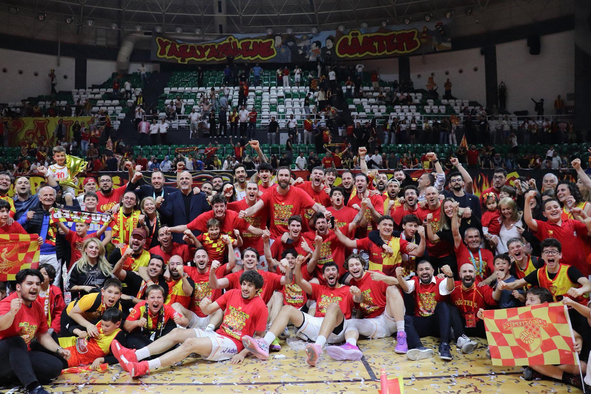 ŞAMPİYON, GÖZTEPE BASKETBOL…