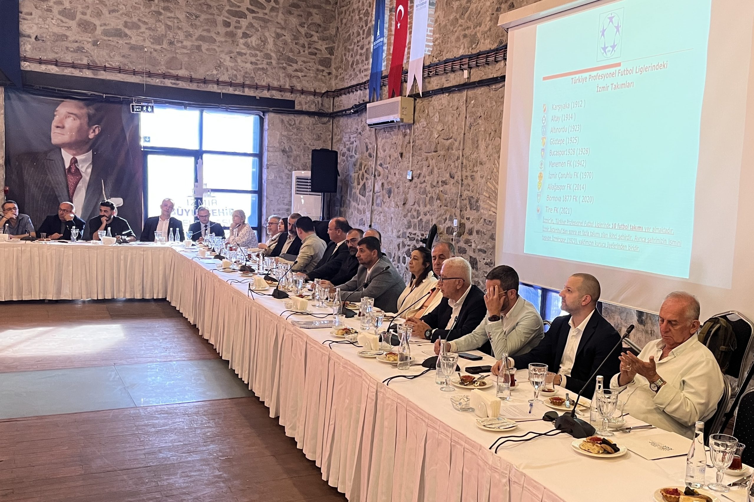 İZMİR EKONOMİK KALKINMA KOORDİNASYON KURULU’NDA (İEKKK) İZMİR FUTBOLU…