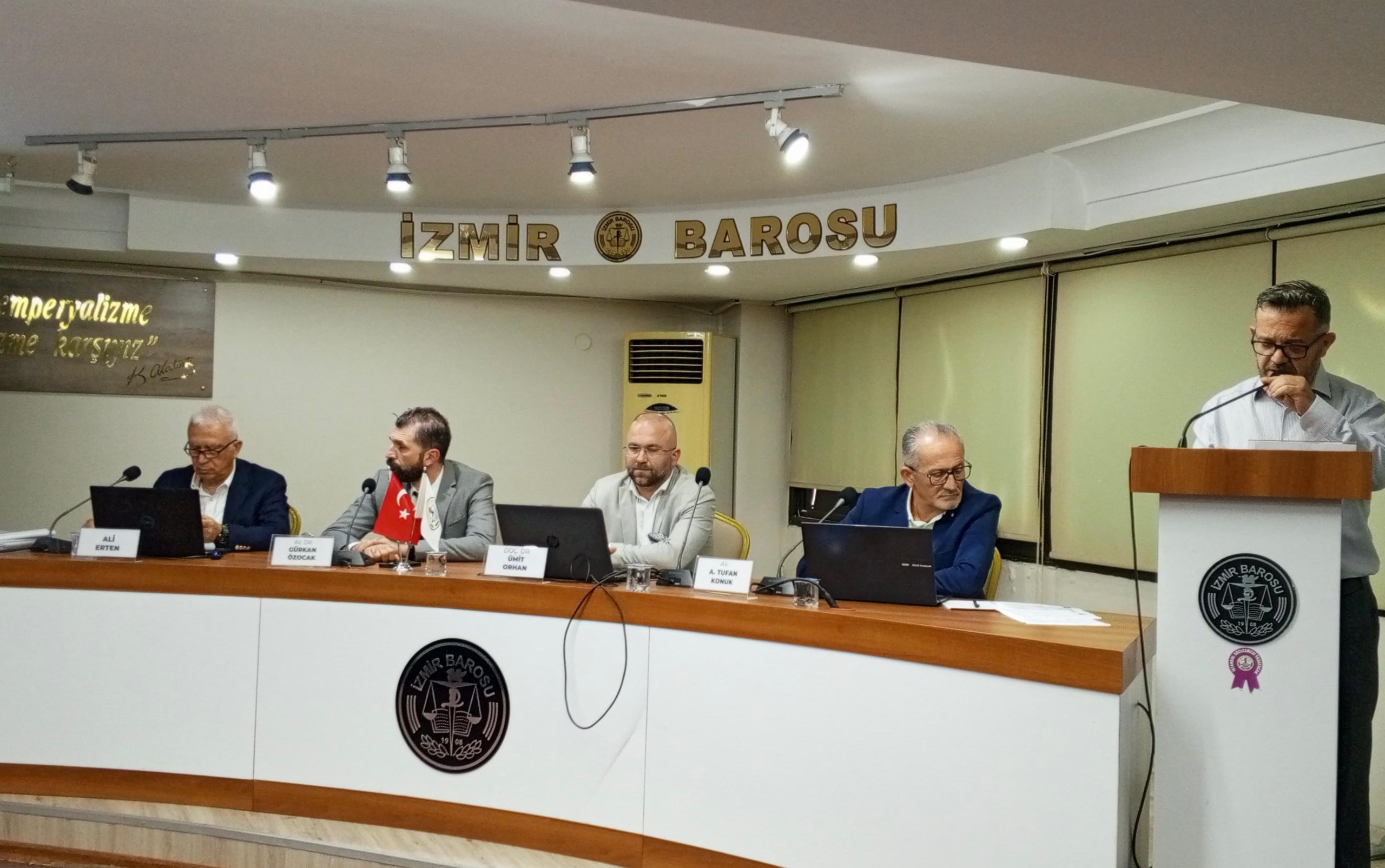 YÖNETİM KURULU BAŞKANIMIZ ALİ ERTEN SPOR HUKUKU KONFERANSINDA …